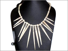 Manufacturers Exporters and Wholesale Suppliers of Shell Necklace agra Uttar Pradesh